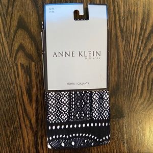NWT Anne Klein Patterned Tights